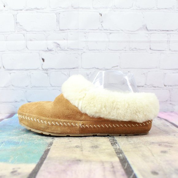 L.L. Bean Shoes - LL BEAN Squam Lake Lined Wicked Good Slippers 6 M